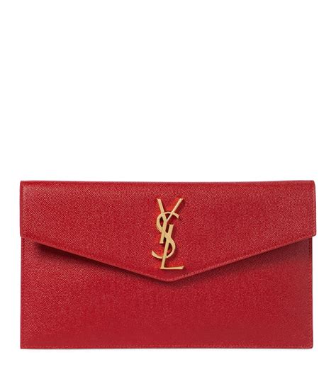 ysl red clutch nordstrom|YSL evening clutch.